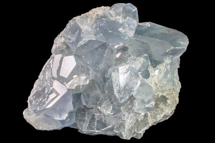 Sky Blue Celestine (Celestite) Crystal Cluster - Madagascar #157603